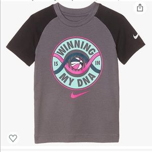 Nike Kids Boy's Winning is in My DNA Tee (Little Kids size 6